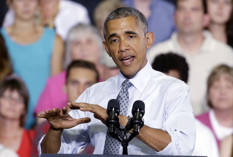 Podle Baracka Obamy budou USA nadále blokovat peněžní transakce IS.