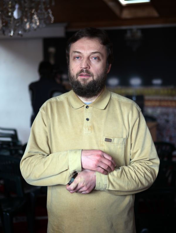 Bývalý předseda pražské muslimské obce Vladimír Sáňka.