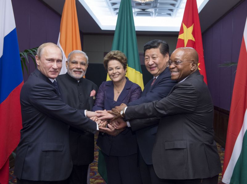Loňské setkání skupiny BRICS v Brisbane.