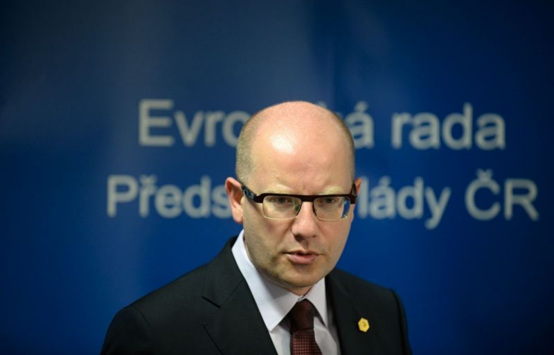 Premiér Bohuslav Sobotka.