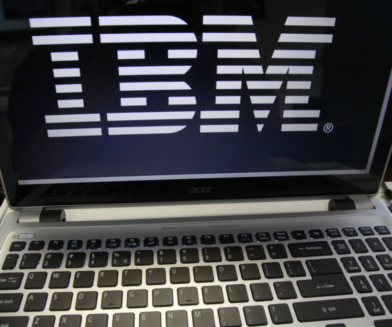 Americký technologický gigant IBM.