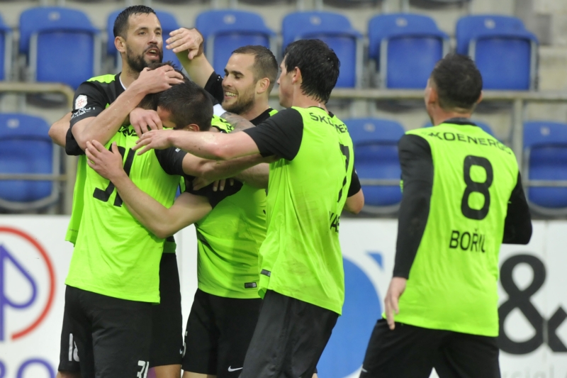 Fotbalisté Mladé Boleslavi.