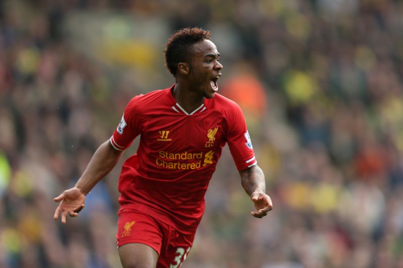 Raheem Sterling z Liverpoolu.