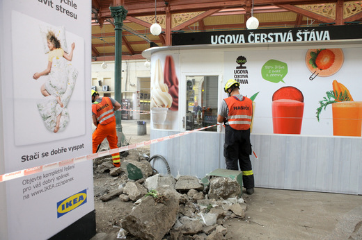 Uzavření Masarykova nádraží potrvá minimálně celé dopoledne.