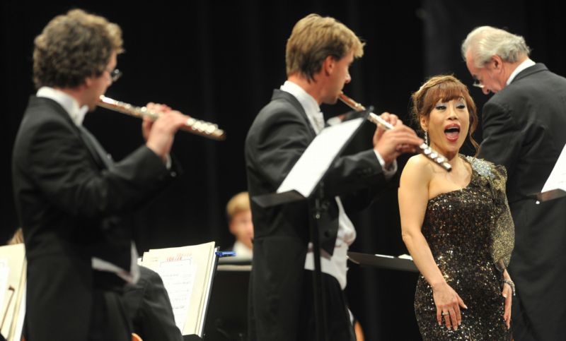 Jihokorejská sopranistka Sumi Jo.