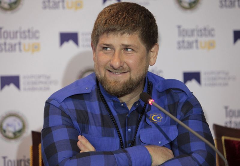 Čečenský vůdce Ramzan Kadyrov.