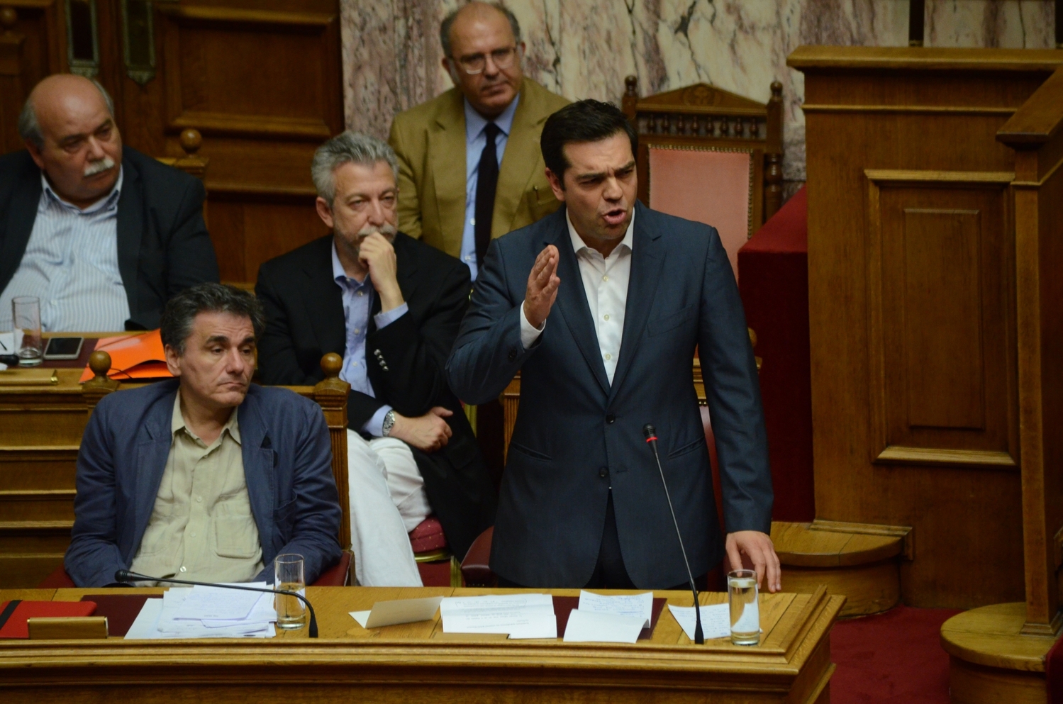 Řecký premiér Alexis Tsipras.