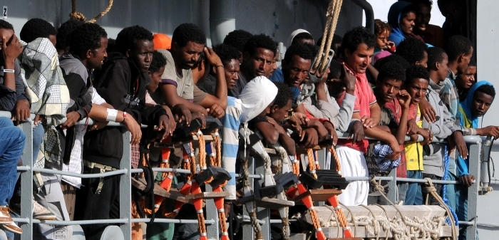 Migranti (ilustrační foto). Migranti (ilustrační foto).