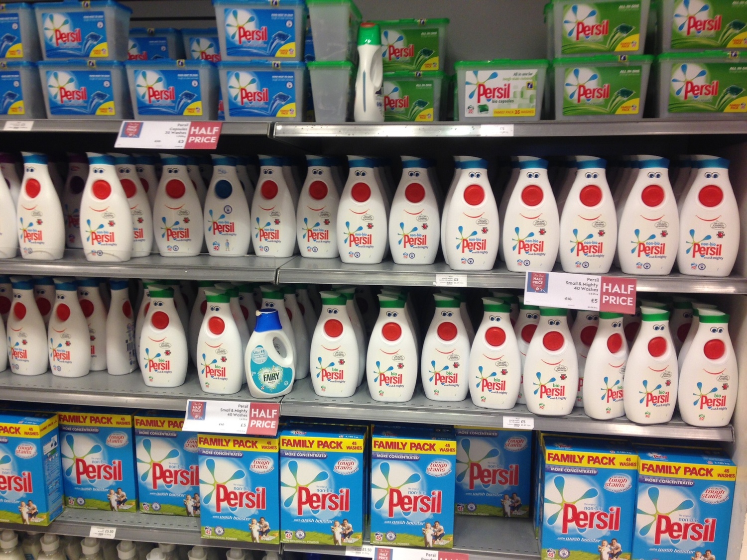 Persil v úsměvem.