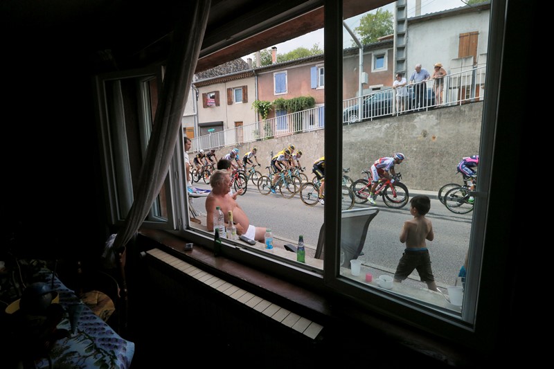 Momentka z Tour de France. Momentka z Tour de France.