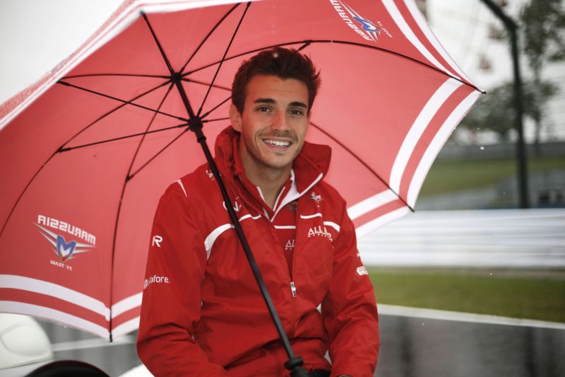 Zesnulý Jules Bianchi.