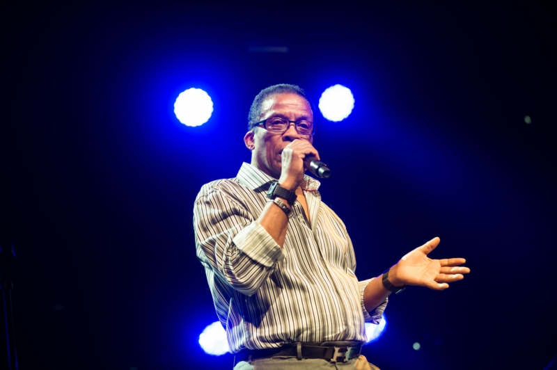 Herbie Hancock, nositel čtrnácti cen Grammy. Herbie Hancock, nositel čtrnácti cen Grammy.