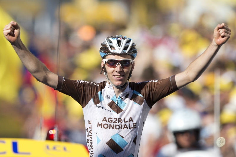 Francouzský cyklista Romain Bardet.