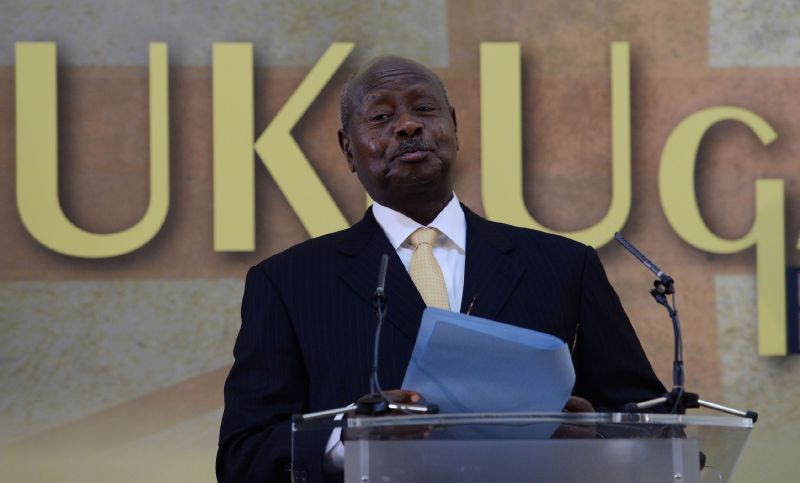 Prezident Ugandy Yoweri Musevani.