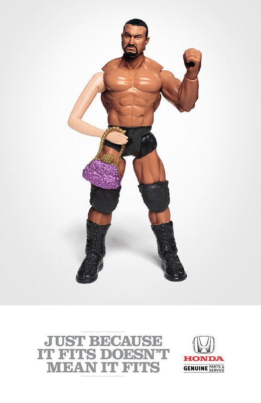 Honda Genuine Wrestler.
