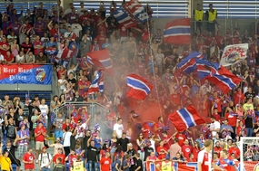 Fantastická atmosféra v hledišti.