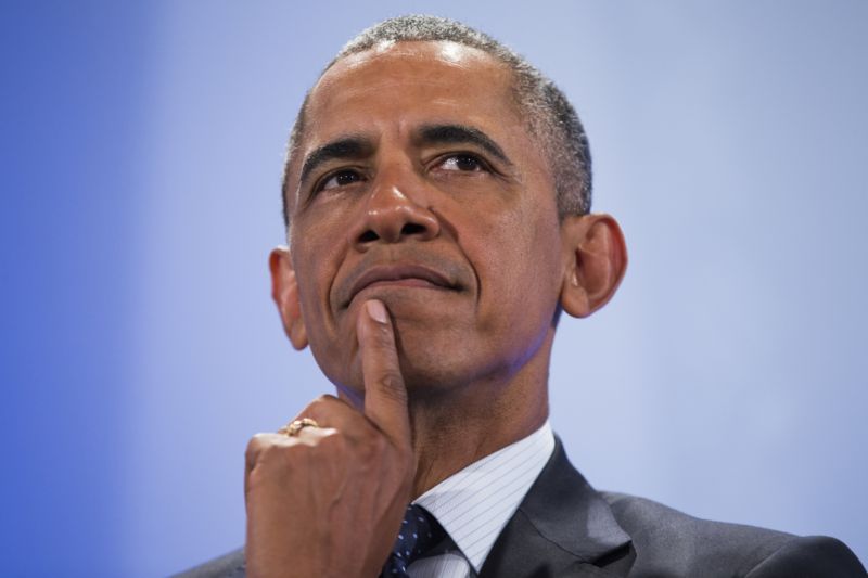 Americký prezident Barack Obama jedná v Keni s prezidentem Uhuruem Kenyattou.