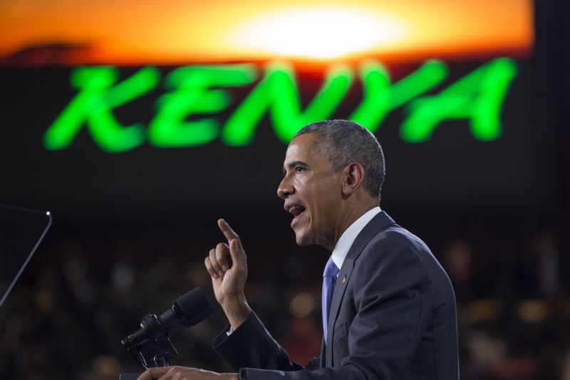 Americký prezident Barack Obama končí svou třídenní návštěvu Keni a pokračuje do Etiopie.