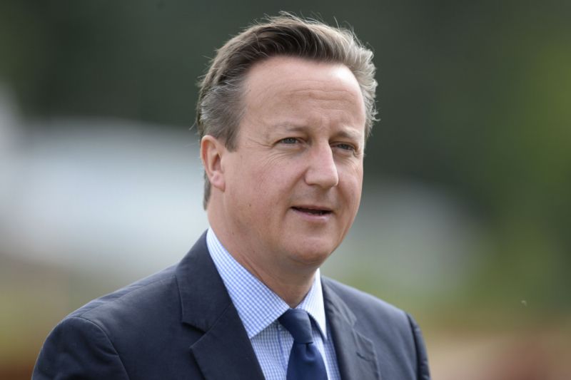 Britský premiér David Cameron.