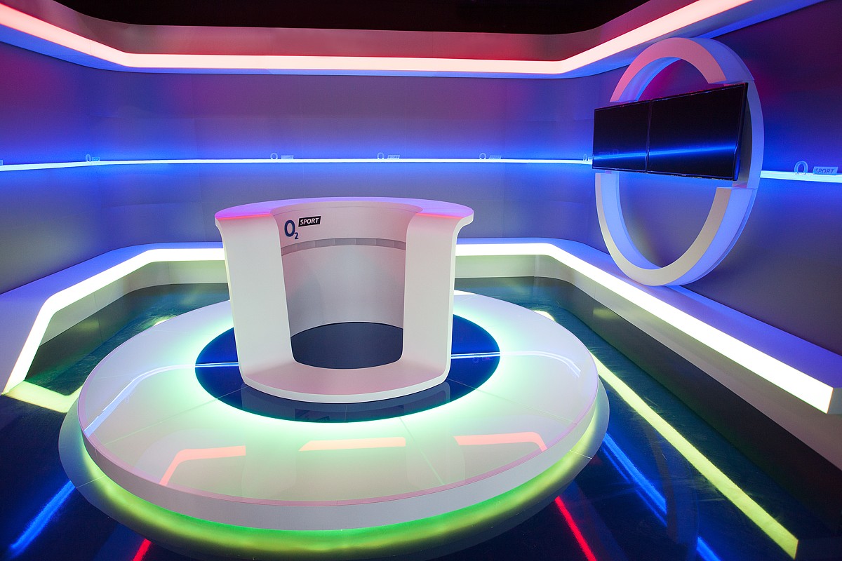 Nové studio O2 Sport v O2 Aréně. Zdroj O2.