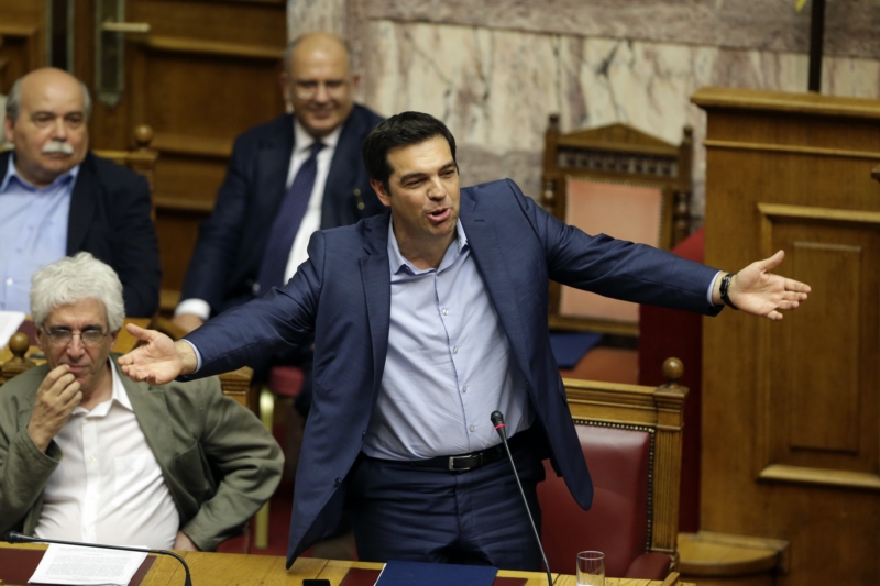 Řecký premiér Alexis Tsipras.