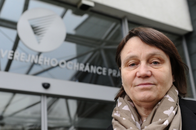 Veřejná ochránkyně práv Anna Šabatová.