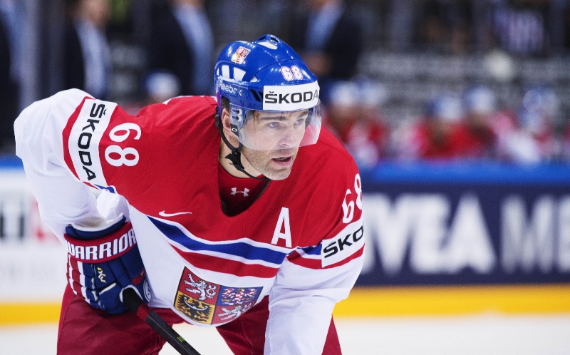 Jaromír Jágr je nejstarším hráčem NHL.