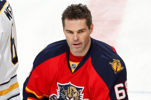 1. Jaromír Jágr, Florida Panthers, 43 let a 165 dní.