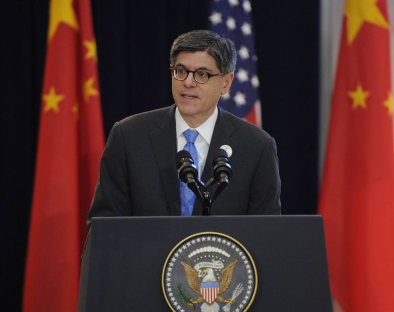 Americký ministr financí Jacob Lew.
