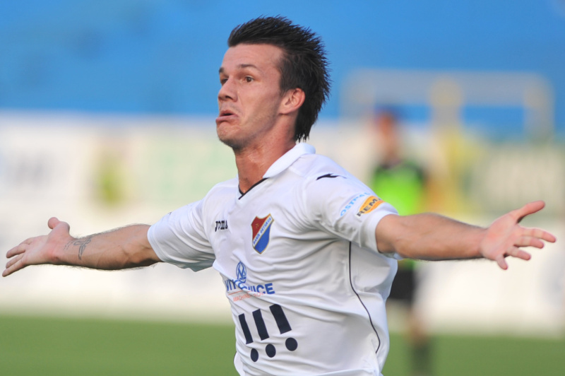 Fotbalista Baníku Ostrava Marek Šichor.