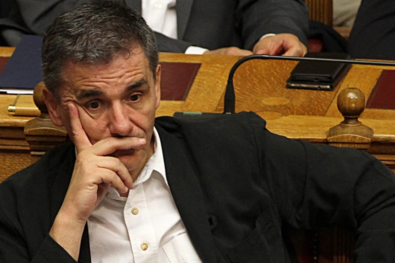 Řecký ministr financí Euklidis Tsakalotos.