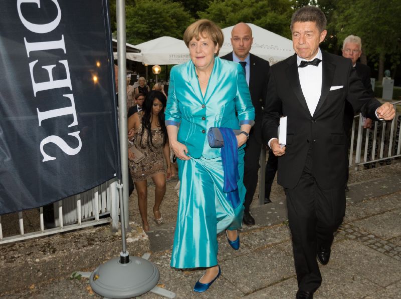 Angela Merkelová s manželem Joachimem Sauerem.