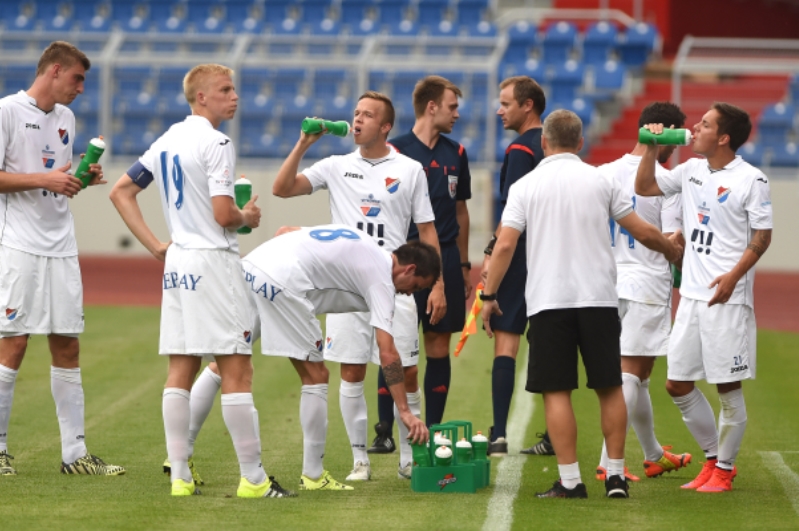 Fotbalisté Baníku Ostrava.