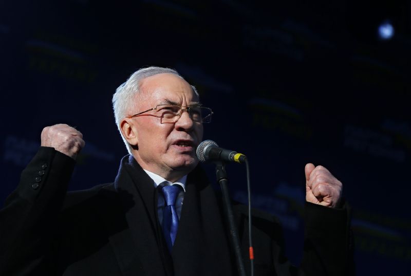 Ukrajinský expremiér Mykola Azarov.