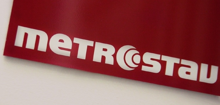 Logo společnosti Metrostav (ilustrační foto).