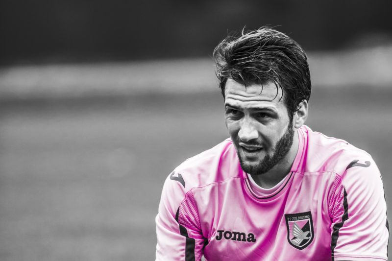 Hrdina italského Palerma Franco Vazquez, který předvedl na hřišti velkou parádu. 