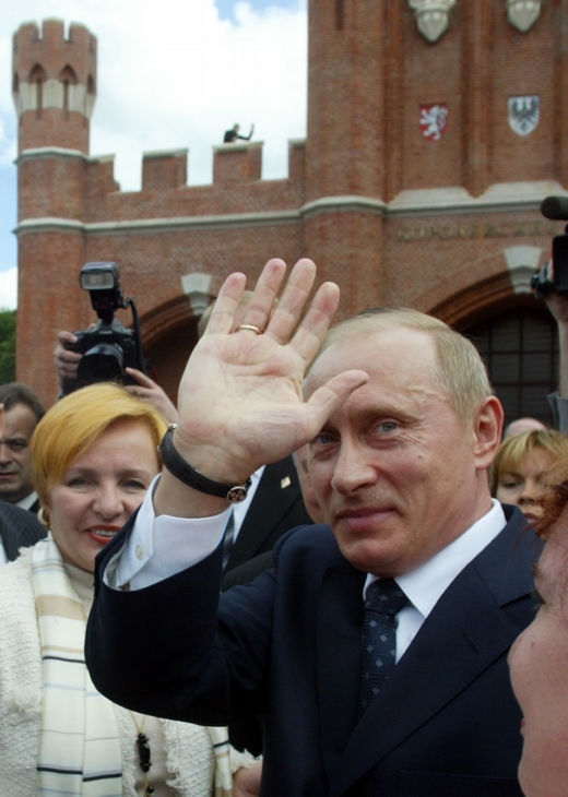 Prezident Vladimir Putin na návštěvě Kaliningradu.