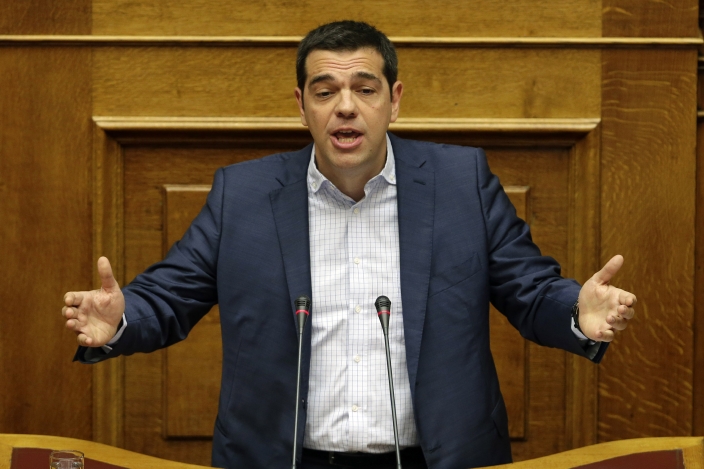 Řecký premiér Alexis Tsipras.