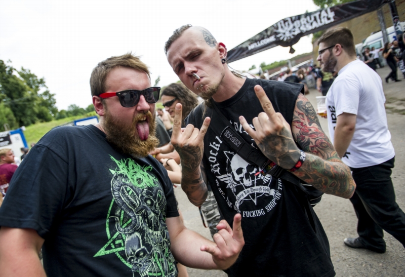 Minulý ročník festivalu navštívilo 14 a půl tisíce metalových fanoušků.