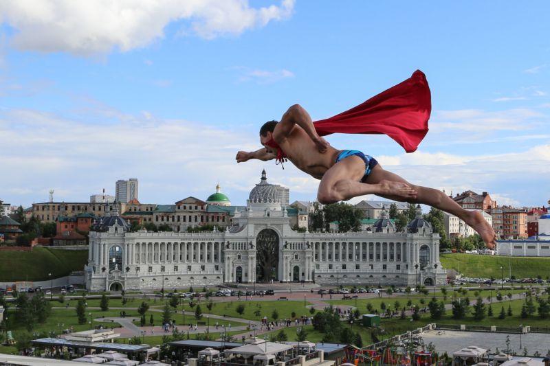 Michal Navrátil při své tradiční show.