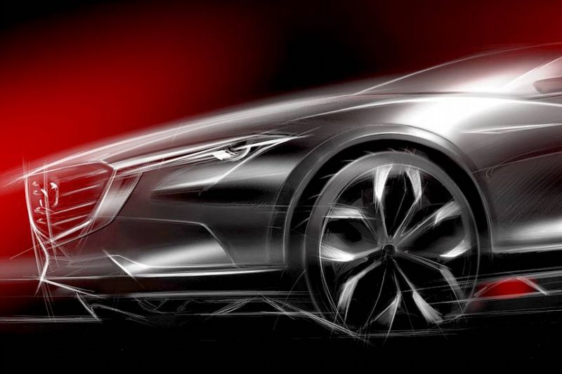 První podoba crossoveru Mazda Koeru.