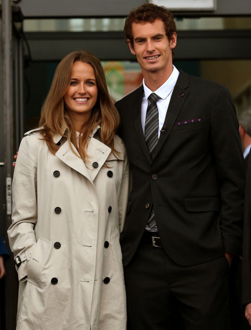  Andy Murray s manželkou Kim Searsovou čekají první dítě.
