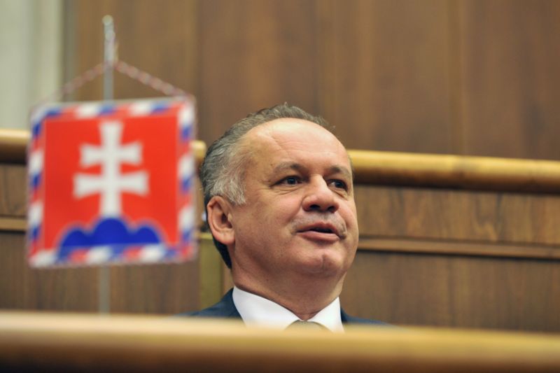 Slovenský prezident Andrej Kiska. Slovenský prezident Andrej Kiska.