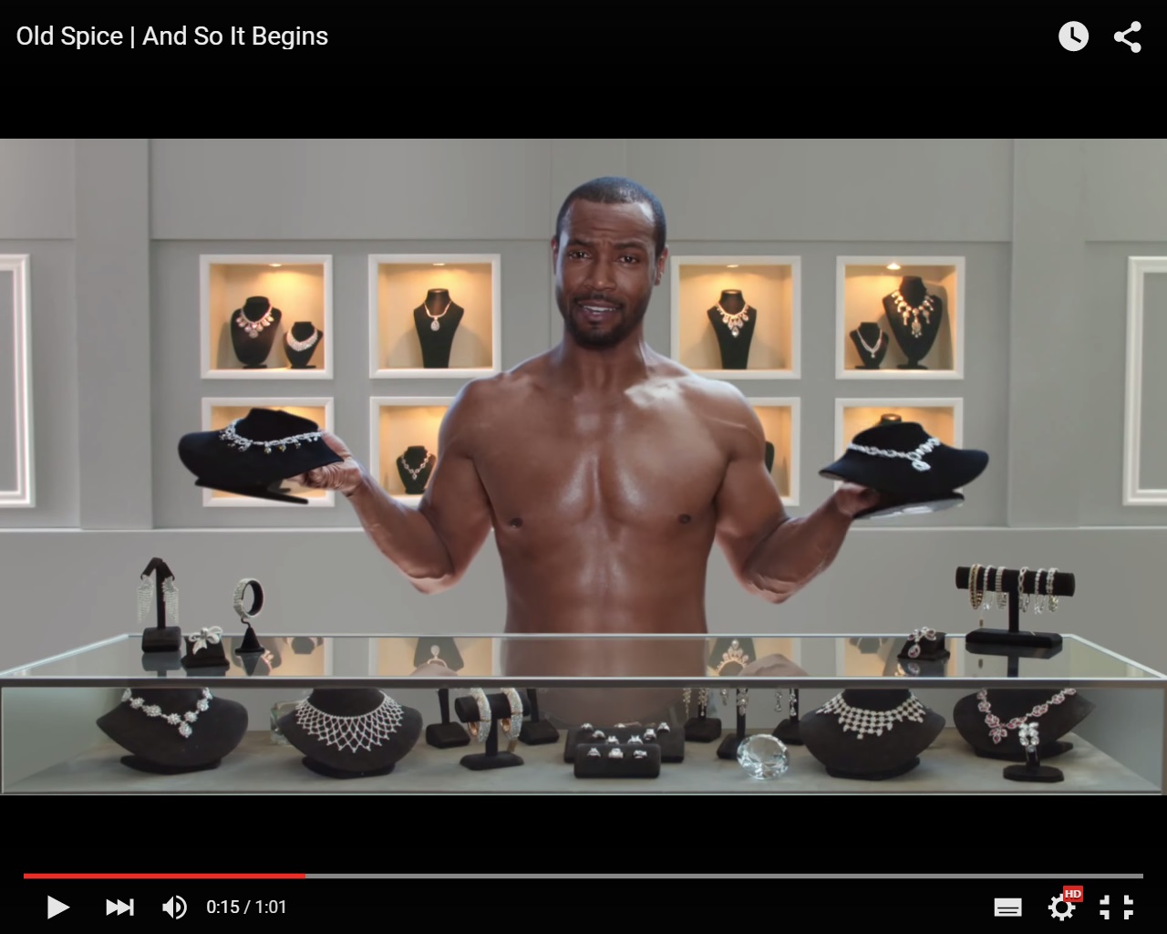 Reklama Old Spice.