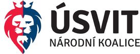 Logo Úsvitu - Národní koalice.