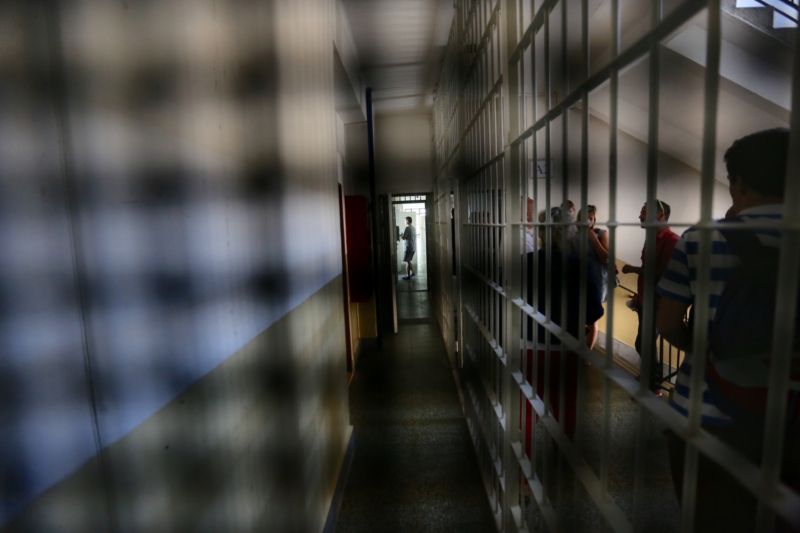 Detenční zařízení ve Vyšních Lhotách na Frýdecko-Místecku.