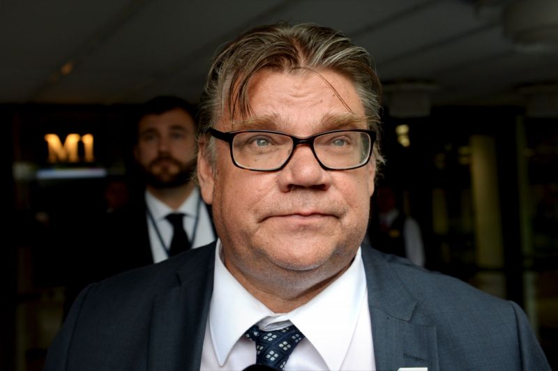 Finský ministr zahraničí Timo Soini. Finský ministr zahraničí Timo Soini.