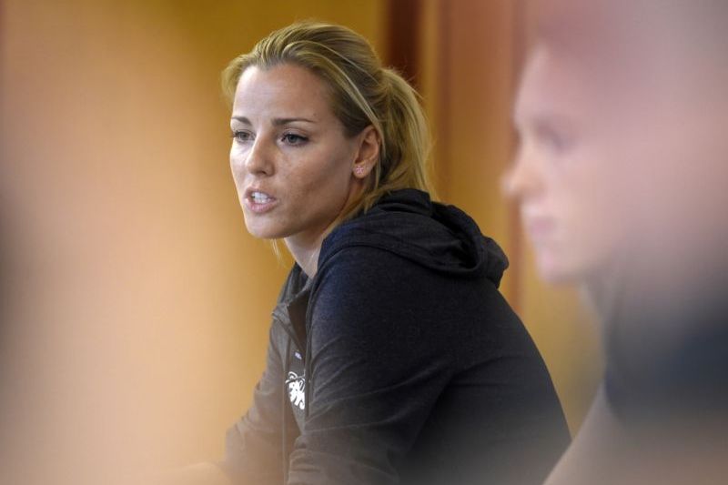 Markéta Sluková v době, kdy oznamovala konec s "Kiki". 
