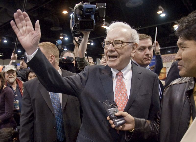 Třetí nejbohatší muž světa podle žebříčku Forbes Warren Buffett.
