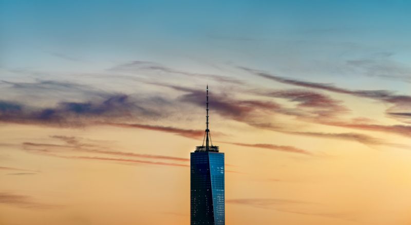 Stavba mrakodrapu One World Trade Center (WTC) trvala osm let.